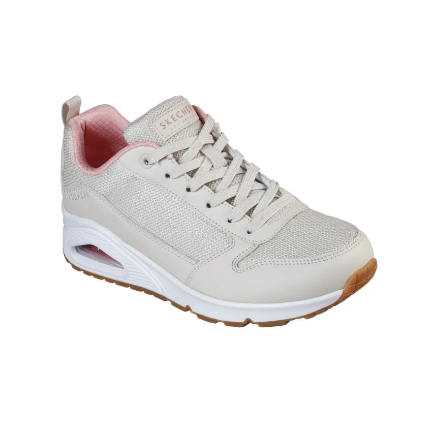 SKECHERS SNEAKERS UNO-INSIDE MATTERS 155005 NUDE