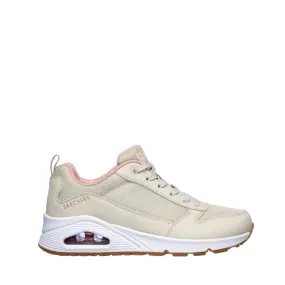 SKECHERS SNEAKERS UNO-INSIDE MATTERS 155005 NUDE