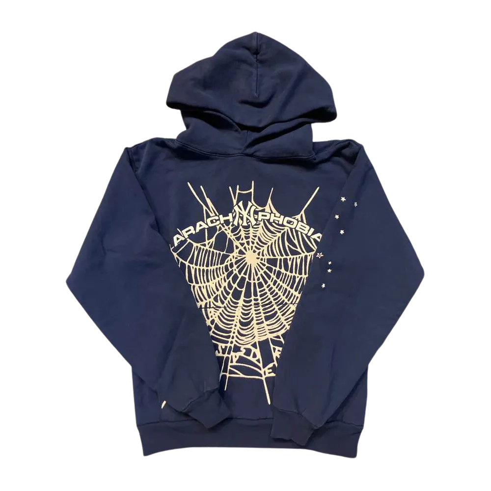 Sp5der Yankees Hoodie Navy