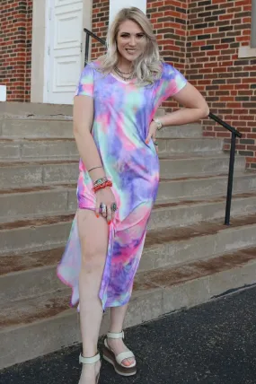 Stella Tie Dye Maxi Dress