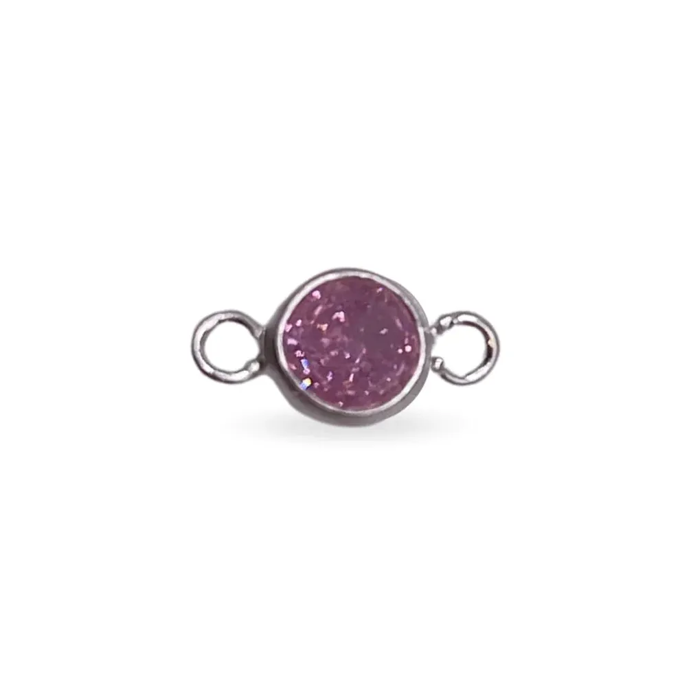 Sterling Silver Birthstone - October