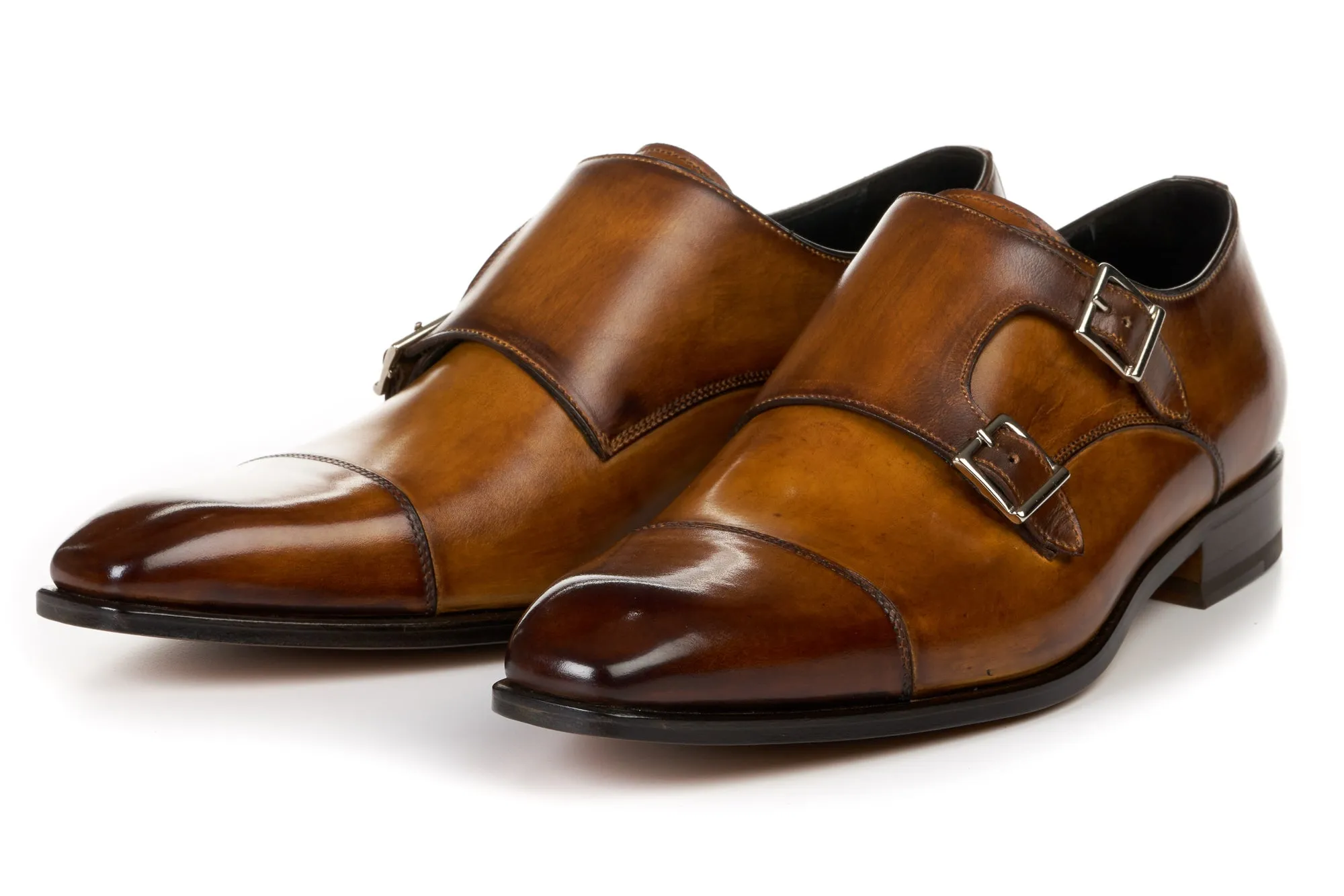 The Burton Double Monk Strap - Tobacco