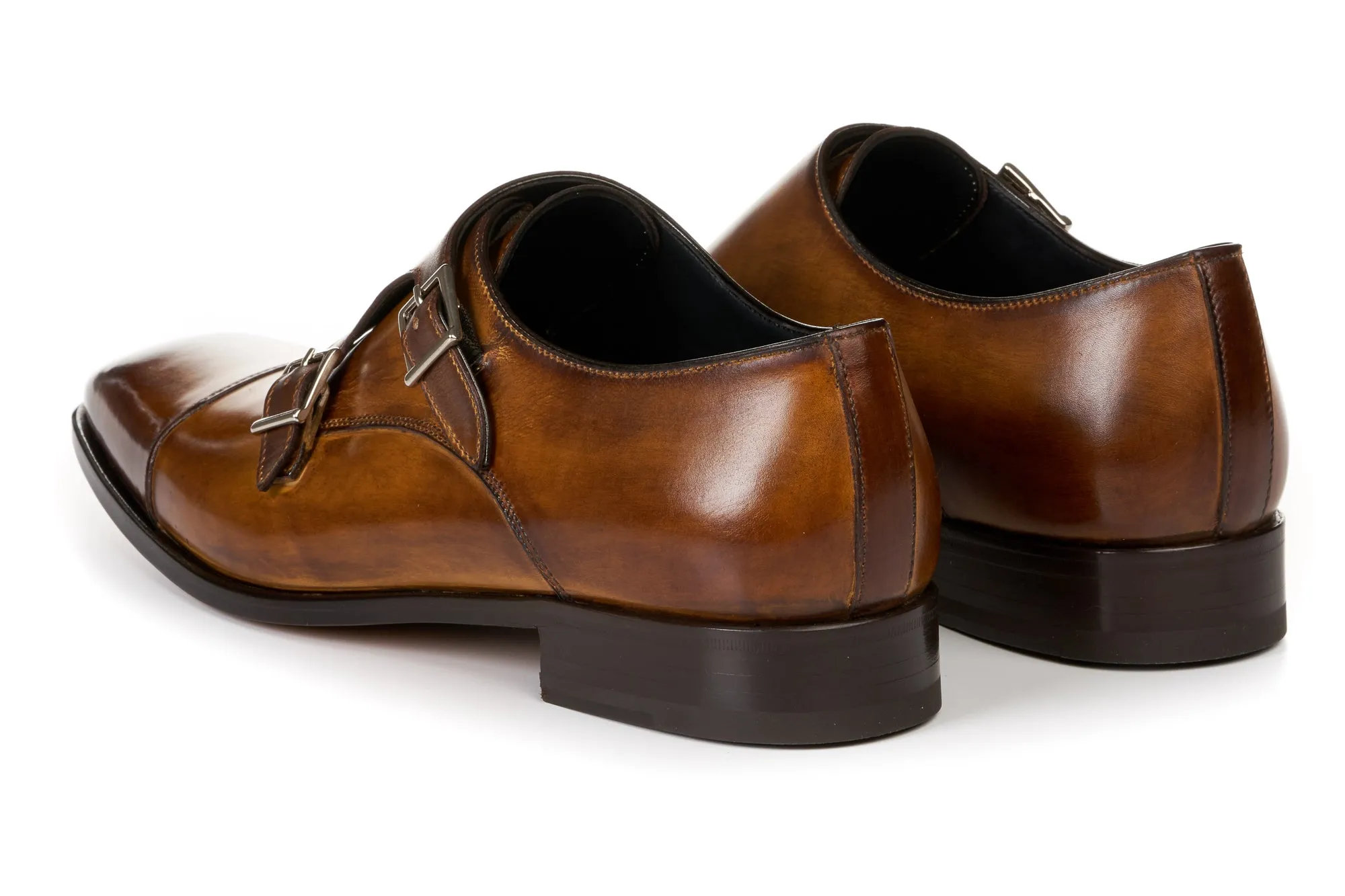 The Burton Double Monk Strap - Tobacco