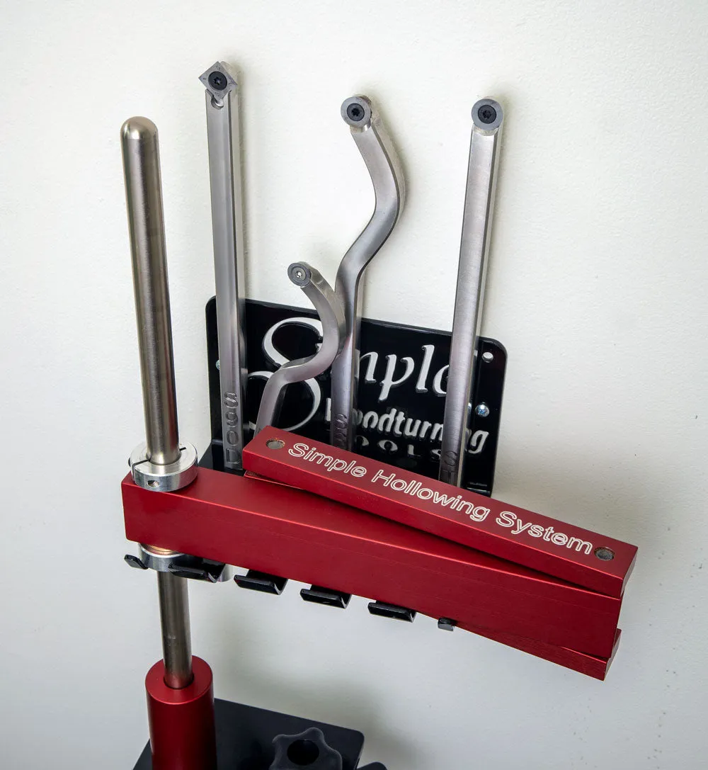 Tool Rack for Simple Hollowing System and Tools or All Tools