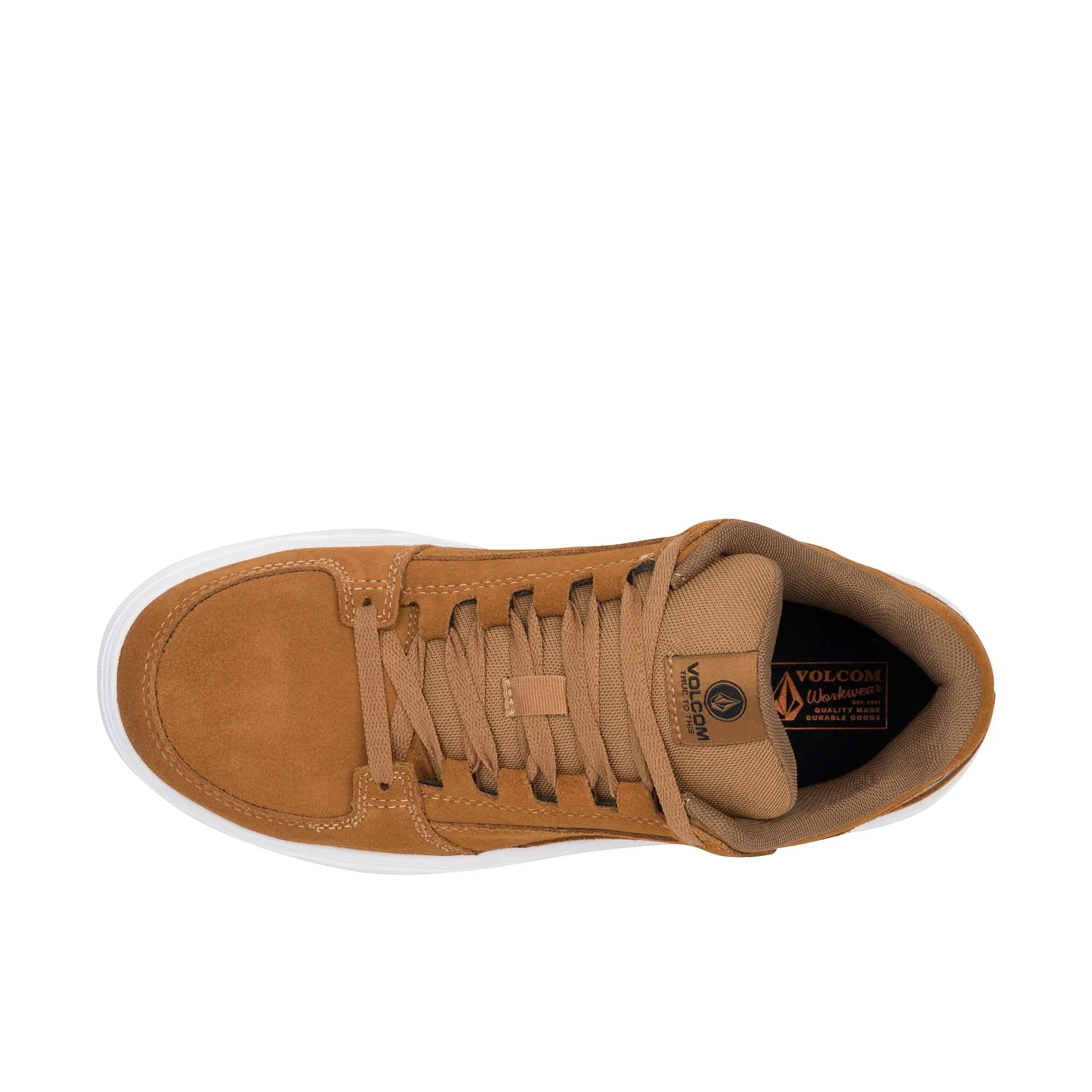 Volcom Evolve Suede Composite Toe Rust