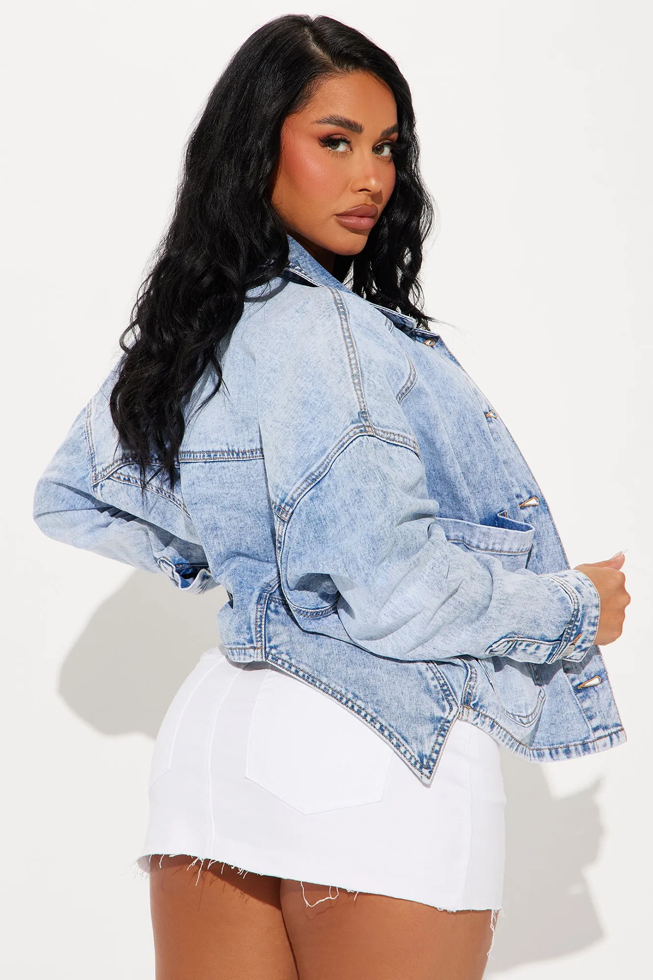 What You've Been Missing Denim Jacket - Light Wash