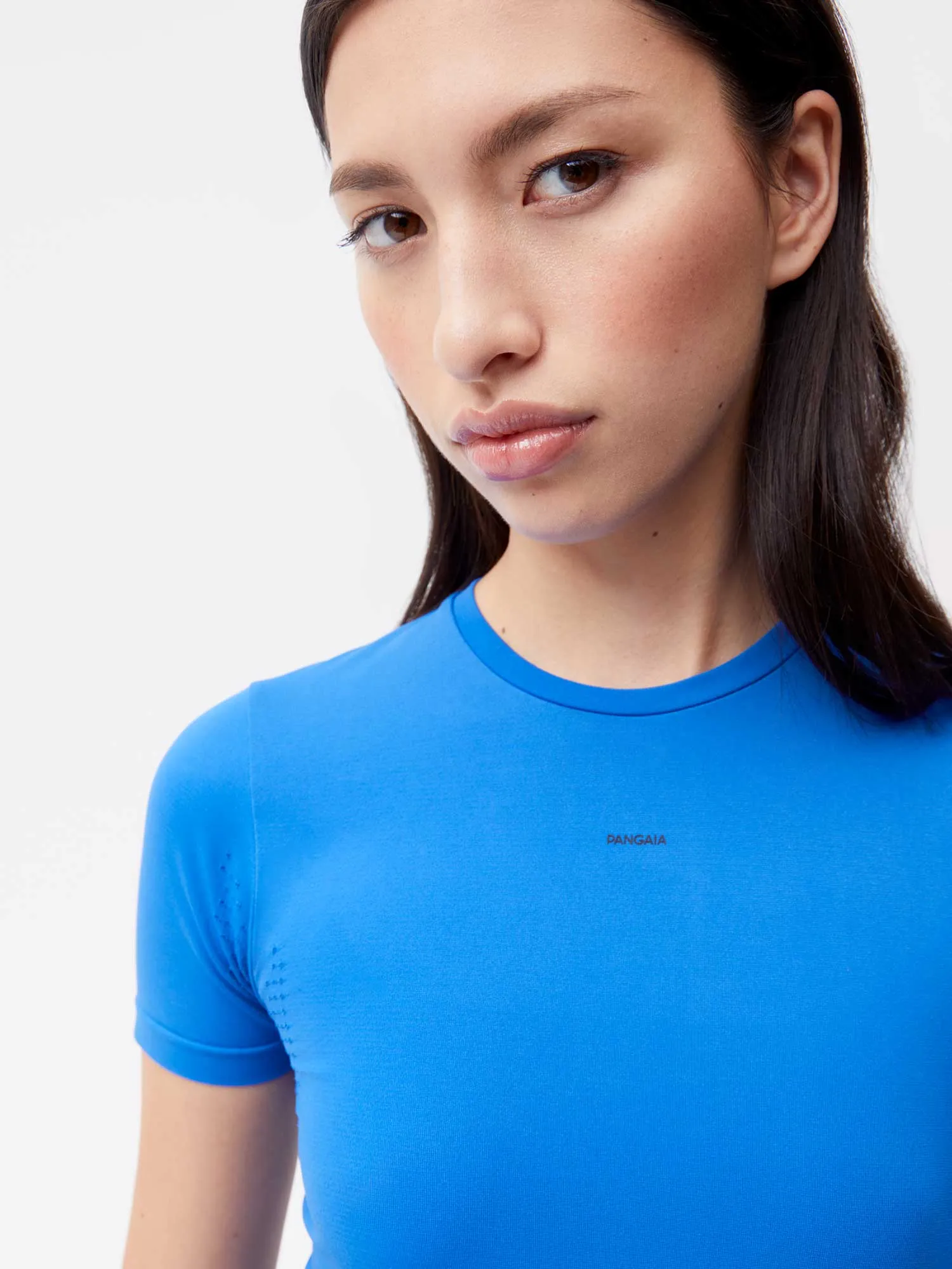 Women's Plant-Stretch T-Shirt—Cobalt Blue