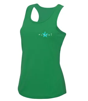 Women's Vest | FLANCI Logo High Viz | Green